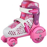Stateside SFR Stomper Adjustable Junior Girls Quad SkatesWhite/Pink