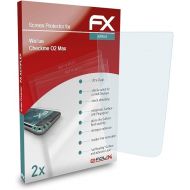 atFoliX Screen Protector compatible with Wellue Checkme O2 Max Protector Film, ultra clear and flexible FX Screen Protection Film (2X)