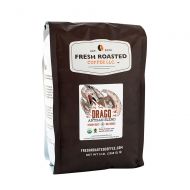 FRESH ROASTED COFFEE LLC FRESHROASTEDCOFFEE.COM Fresh Roasted Coffee LLC, Drago Artisan Blend Coffee, Medium Roast, Bold Body, Whole Bean, 5 Pound Bag