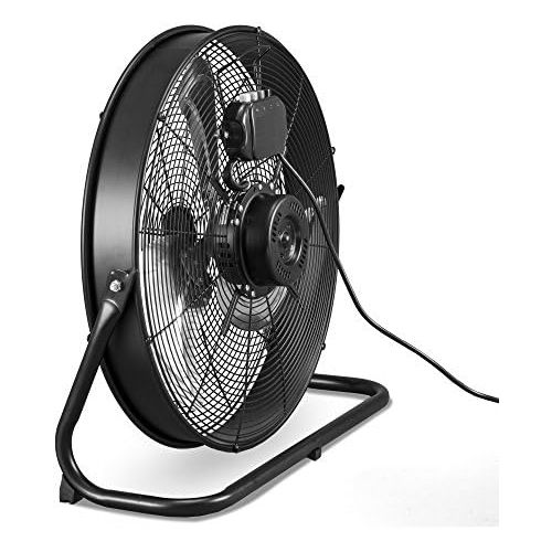  [아마존베스트]TROTEC 1510006041, TVM 20 D Floor Fan, 120 Watt Power, Diameter 50 cm, 3 Speed Levels, Adjustable Inclination Angle