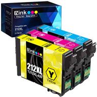 E-Z Ink (TM) Remanufactured Ink Cartridge Replacement for Epson 212 XL 212XL T212XL to use with Expression Home XP-4100 XP-4105 Workforce WF-2830 WF-2850 Printer (1 Cyan, 1 Magenta