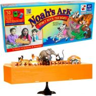 Sunlite Sports Noahs Ark Toy, Balancing Game Religious Stacking Educational Board Game with Animal Toy, 30 Animals