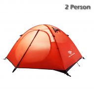 Azarxis 1 2 3 Person 3 Season Professional Backpacking Tent, Dome Tents Easy Setup & UPF 50+ UV Protection Sun Shelter & Double Layer & Waterproof for Camping Hiking Traveling with
