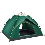 Outing Udstyr, Single Layer Folding Automatic Quick-Open Tent Outdoor Camping Rainproof Hydraulic Tents Family Anti Uv Tent, Green, 200 200 140Cm, Kejing Miao, Green, 200200140cm