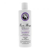 Les Pooch Bright PH Balanced Shampoo, 16 ounce - Whitening shampoo Great for all white dogs