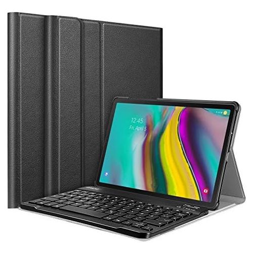  [아마존베스트]Fintie Keyboard Case for Samsung Galaxy Tab S5e 10.5 SM-T720/T725 2019 Tablet PC - Ultra Slim Lightweight Protective Cover with Magnetic Detachable Wireless German Bluetooth Keyboa