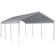 ShelterLogic 12 x 20 SuperMax Heavy Duty Steel Frame Quick and Easy Set-Up Canopy