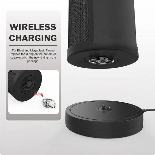  [아마존베스트]TUSITA Power Up Charging Cradle Compatible with Ultimate Ears Boom 3, Megaboom 3, Blast, Megablast - USB Charger Dock Cable - Bluetooth Speaker Accessories