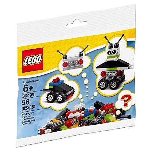  LEGO Robot Vehicle Free Builds - Make It Your Own (30499) 56 Piece Polybag Set
