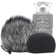 [아마존베스트]Youshares Fur Windshield for Zoom H6 Portable Handy Recorder Indoor/Outdoor Microphone Windscreen (Pack of 2)