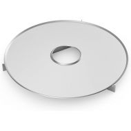 Stanbroil Griddle Plate Flat Top Griddle, Stainless Steel Round Grill Plate for Vertical Drum Smoker, Charcoal Grill and Wood Stove, UDS Smoker Parts - 25.7 Inch