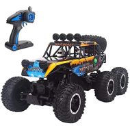 ZMOQ Boy Toy Rc Car 1： 10 Scale Crawler Vehicles Alloy . Radio Trucks 6WD Remote Control Truck Rc Off Road Climbing Remote Control Car Electric Toy Gift for Boy Girl