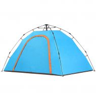 IDWO-Tent IDWO Camping Tent Instant Pop Up Tent 1-2 Person Ultralight Portable Outdoor Hiking Beach Dome Tent,Blue