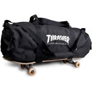 Thrasher Magazine Embroidered Skate Mag Logo Duffle Bag - Black - 28x 10x 11
