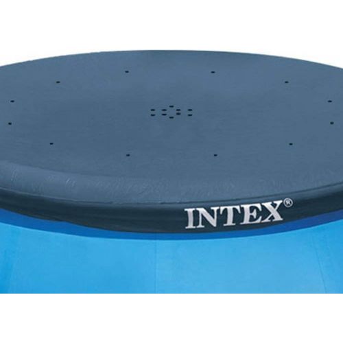 인텍스 Intex Filter Replacement (6 Pack) Bundled w/ Vinyl Pool Cover & Inflatable Kid Pool