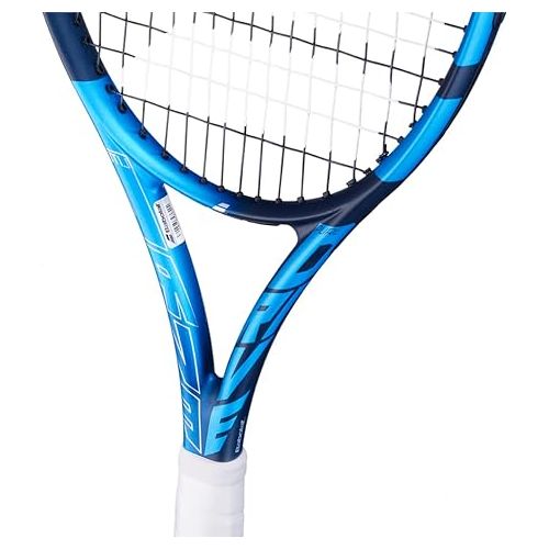 바볼랏 Babolat Pure Drive Lite Tennis Racquet (10th Gen) - Strung with 16g White Babolat Syn Gut at Mid-Range Tension