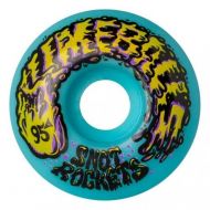 Santa Cruz Skateboards Slime Balls Skateboard Wheels 53mm Snot Rockets 95A Pastel Blue