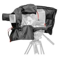 Visit the Manfrotto Store Manfrotto MB PL-RC-10 DSLR Camera Rain Cover, to Use with Shoulder Camcorders, Waterproof, Protects from Dust and Rain, for Photographers, Videographers - Black/Charcoal Grey