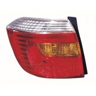 Go-Parts OE Replacement for 2010 Toyota Highlander Rear Tail Light Lamp Assembly / Lens / Cover - Left (Driver) Side - (Base Model + Limited) 81560-0E050 TO2800187 Replacement For