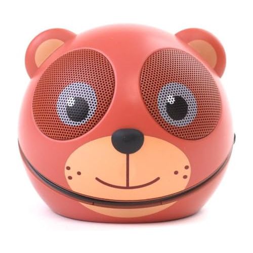  [아마존베스트]Impecca Zoo-Tunes Portable Mini Character Speakers for MP3 Players, Tablets, Laptops etc.(Teddy Bear)