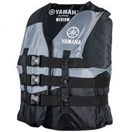 Yamaha Outboards OEM Mens Yamaha Value Nylon 3-Buckle PFD Life Jacket Vest GRAY LARGE