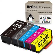 BeOne Remanufactured Ink Cartridge Replacement for Epson 273 XL 273XL T273 T273XL 5-Pack to Use with Expression Premium XP-800 XP-620 XP-600 XP-820 XP-520 XP-610 XP-810 Printer (1B
