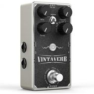Donner Reverb Guitar Pedal, Vintaverb Stereo Reverb 7 Effects Room, Studio, Hall, Plate, Spring, Mod, Dsverb with Freeze Function True Bypass Trail On