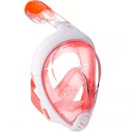TRIBORD EasyBreath Full Face, Anti-Fog, Hypoallergenic Silicone Facial Lining Snorkeling Mask