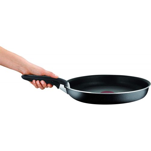 테팔 Tefal Ingenio Set of Frying Pans and Saucepans, Aluminium, black, 20 pieces (Not compatible for induction)