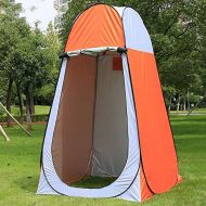 Wai Sports & Outdoors Clothes Changing Bathing Tent with Window, Single, Size: 190x120x120cm (Camouflage) Tents & Accessories (Color : Orange)