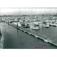 Vintage photo of Gosport, Harbour and docks.
