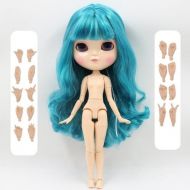 Fortune Days Toys Store Dream fairy ICY dolls Fortune Days Toys 12 inch nude doll with natural skin and small breast joint body like blythe. (BL4302, 30cm)