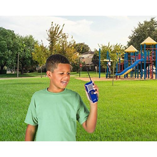  [아마존베스트]Sakar NERF Walkie Talkies for Kids Powerful 1000ft Range, Speakers, Rugged Design, Battery Powered, Outdoor Toys for Boys and Girls (Gray, Blue, & Orange)