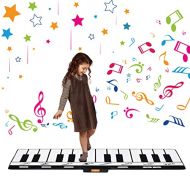 [아마존베스트]Play22 Keyboard Playmat 71 - 24 Keys Piano Play Mat - Piano Mat has Record, Playback, Demo, Play, Adjustable Vol. - Best Keyboard Piano Gift for Boys & Girls - Original