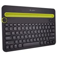 Logitech K480 Bluetooth Multi-Device Keyboard for iOS/Mac OS/Android/Windows/Chrome OS Devices (Black) Consumer Electronics