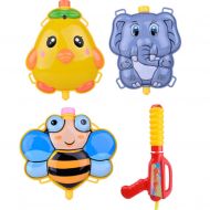 ViewHuge Cute Animal 1500ML Large Capacity Backpack Water Gun Blaster,Beach Toy and Outdoor Sports Toy