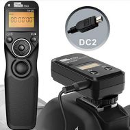 Pixel TW-283/DC2 LCD Wireless Shutter Release Timer Remote Control for Nikon Z6 Z7 D3100 D3200 D3300 D5000 D5100 D5200 D5300 D5500 D90 D7000 D7100 D7200 D600 D610 D750