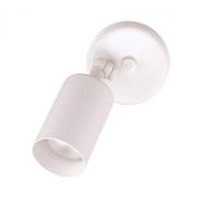 NICOR Lighting 50-Watt Cylindrical Adjustable Outdoor Bullet Light, White (11512)