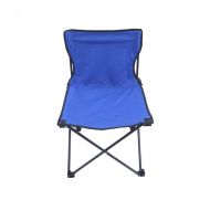 Shengjuanfeng Portable Lightweight Waterproof Oxford Outdoor Folding Chair for Camping Fishing Travel Hiking Picnic Beach,Easy to Setup (Color : Blue, Size : 454570cm)