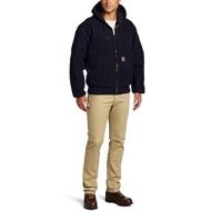 Carhartt Mens J130 Sandstone Duck Active Jacket - Quilted Flannel Lined - XXX-Large - Midnight