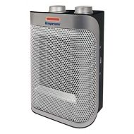 Impress Space Heater with a Ceramic Element Fan 750w and 1500w Settings Adjustable Thermostat Safety Switch Modern Look More