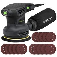 GALAX PRO 280W 13000OPM Max 6 Variable Speeds Orbital Sander with 15Pcs Sanding Discs, 5” electric Sander?with Dust Collector for Sanding and Polishing