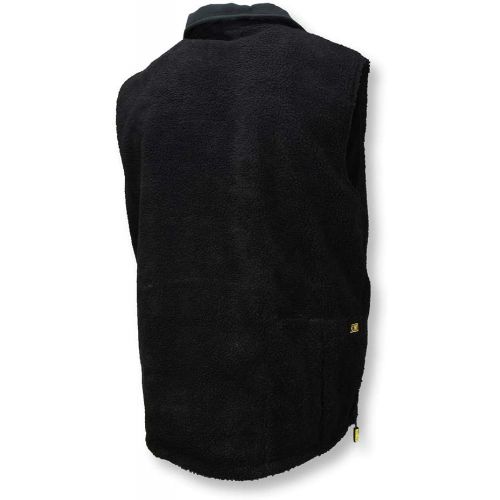  Dewalt Unisex Heated Reversible Vest Kitted - Black - Size
