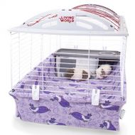 Piggy BedSpreads Fleece Cage Liner for Hagen Living World Cage Guinea Pig Bedding