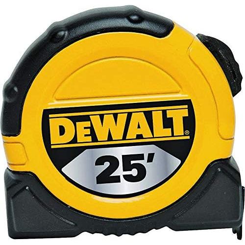  DEWALT DWHT36107 1 1/8-Inch x 25-Foot Short Tape, 10-Foot Stand Out, 2 Pack