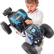 ZMOQ Boy Toy Rc Cars 1： 10 Scale Off Road Vehicles Alloy Terrain Cars, Drift Car RC Cars 4WD Electric Remote Control Truck Toys Trucks Toy Gift for Boy Girl