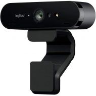 [아마존베스트]Logetich BRIO Ultra HD Pro Computer Webcam - 4K and 1080p Streaming Camera Widescreen Video - 2 Omni-Directional Built in Mic for Calling and Recording, for Desktop or Laptop - 5X Digital Z
