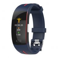 JIANGJIE Smart Bracelet Sports Watch PPG+ECG Cardiogram Multiple Sports Mode with Heart Rate Sleep Blood Pressure Monitor, Message Notification, Health Report, Sedentary Reminder