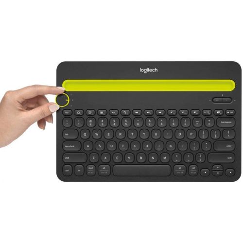  Amazon Renewed logitech Bluetooth Multi-Device Keyboard K480 for Computers. Tablets and Smartphones. Black - 920-006342 (Renewed)
