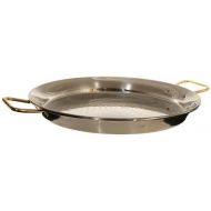 Garcima 10-Inch Stainless Steel Paella Pan, 26cm